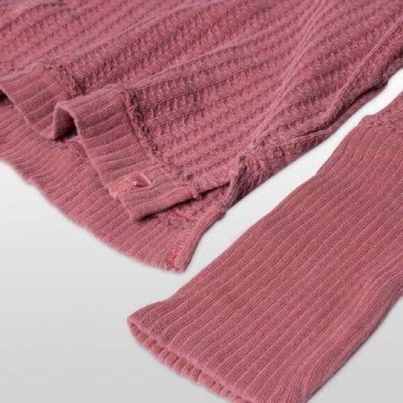 Free People New Magic Thermal Top In Cowboy - Picture 3 of 8